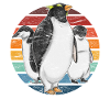 Retro Pinguin