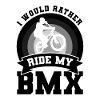 BMX Radfahrer