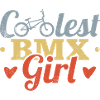 BMX Fahrerin