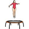 Trampoline Fille
