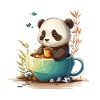 Panda Tea Time