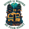 Camping, Home, Caravan, Travel