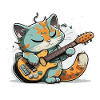 Guitar Cat
