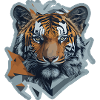 Tiger Polyart