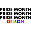 pride month demon