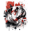 Grumpy English Bulldog