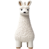 White llama figure