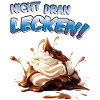 Nicht dran lecken! Eis