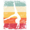Gymnaste Gymnaste Gymnastique Rythmique Rétro