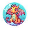 jeune dragon rouge