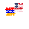 Armenia USA Flag Armenian