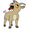 Bleating goat