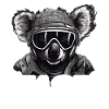 Fast Not Furious Koala Bear