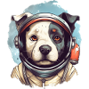Astronauts Dog