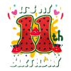 11th Birthday Watermelon Summer Gift