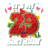 29th Birthday Watermelon Summer Gift