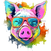 Ronan the pig