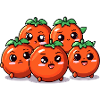 Kawaii tomato buddies