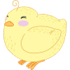 Mignon petit poussin