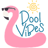 Pool Vibes Flamingo