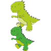 Dino Père Enfant