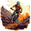 Mountainbike Downhill Fahrrad