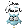 Atsem super chouette bleue 3D