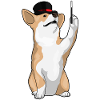 Baguette magique Corgi