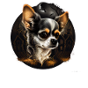 Chihuahua Costume d'Halloween - Citrouille