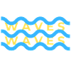Waves Wellen Surferlook Design