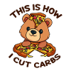 Carbohydrates Count Bear Pizza