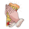 Praying for pizza