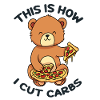Carbohydrates Count Bear Pizza