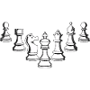 Schachfiguren für Chess-Masters, Schachfans