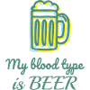 Meine Blutgruppe ist Bier