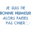 je suis de bonne humeur