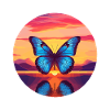 Blue Morpho Butterfly