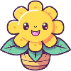 kawaii sunflower