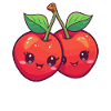 Kawaii cerise