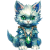 Geburtsstein-Katze August