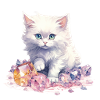Birthstone Cat October