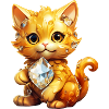 Birthstone Cat November