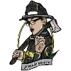 Firefighter // Oldschool // Illustration