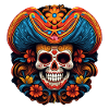 Cinco de Mayo Skull