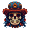 Cinco de Mayo Skull