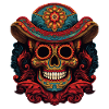 Cinco de Mayo Skull