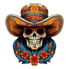 Cinco de Mayo Skull