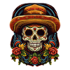 Cinco de Mayo Skull