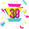 30e anniversaire 90s