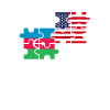 Azerbaïdjan USA Drapeau Azerbaïdjanais